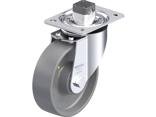 Blickle 936924 L-PO 160K-CS11-ELS Teräksinen kääntöpyörä Pyörän halkaisija: 160 mm Kantavuus (max.): 400 kg 1 kpl