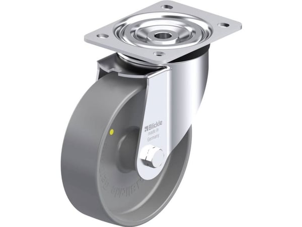 Blickle 936920 L-PO 160G-ELS Teräksinen kääntöpyörä Pyörän halkaisija: 160 mm Kantavuus (max.): 400 kg 1 kpl