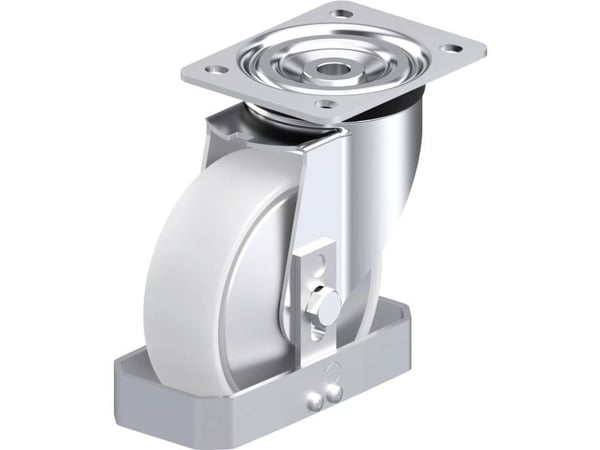 Blickle styrhjul i stål 890483 L-PO 150R-FA-FS hjuldiameter 150 mm bärförmåga (max.) 400 kg (1 st)