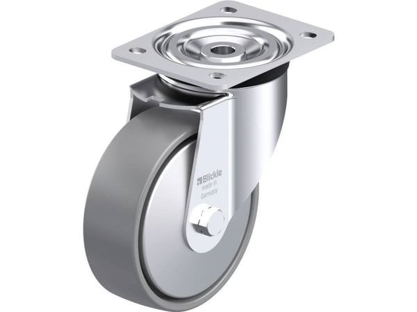 Blickle 946854 L-PO 150K-ELS-FA Teräksinen kääntöpyörä Pyörän halkaisija: 150 mm Kantavuus (max.): 400 kg 1 kpl