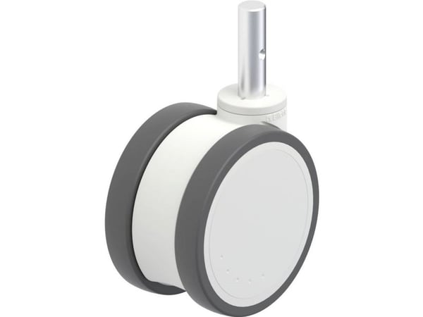 Blickle 872845 LKD-PATH 125K-ZA51 Dobbelthjul i plast Hjuldiameter: 125 mm Bæreevne (maks.): 125 kg 1 stk