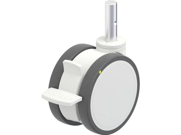 Blickle 922612 LKD-PATH 125K-FI-ELS-ZA51 doble plast-hjul Ø125 mm maks. 125 kg