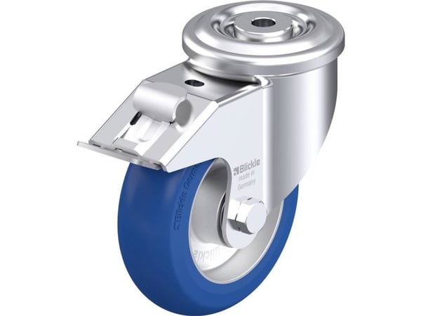 Blickle 882669 LKR-ALBS 125K-FI-CO styrehjul i stål - hjuldiameter: 125 mm - bæreevne (maks.): 350 kg - 1 stk