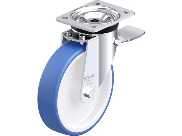 Blickle 936438 LK-POTHS 200G-ST styrhjul i stål | hjuldiameter 200 mm | bärförmåga (max) 550 kg | 1 st