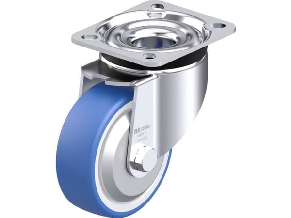 Blickle 936337 LK-POTHS 100KA-1-FA styrhjul i stål, hjuldiameter 100 mm, bärförmåga (max) 200 kg, 1 st