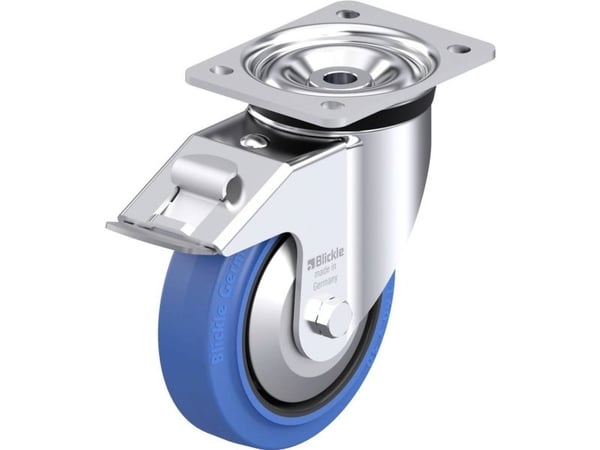 Blickle 750369 LK-POEV 160R-FI-SB-FA Ohjauspyörä terästä Pyörän halkaisija: 160 mm Kantavuus (max.): 400 kg 1 kpl