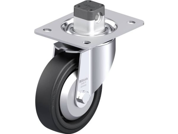 Blickle 851192 LK-POEV 125KA-3-CS11-FA Teräksinen kääntöpyörä Pyörän halkaisija: 125 mm Kantavuus (max.): 250 kg 1 kpl