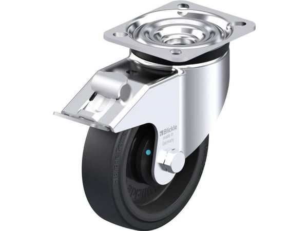Blickle 851086 LK-POEV 125KAD-1-FI styrhjul i stål hjuldiameter 125 mm bärförmåga (max.) 250 kg 1 st