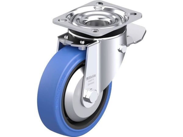 Blickle 750343 LK-POEV 125KA-1-ST-SB-FA styrehjul i stål hjuldiameter 125 mm bæreevne (maks.) 250 kg 1 stk
