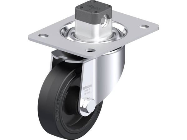 Blickle 850997 LK-POEV 100XR-3-CS11 Teräksinen kääntöpyörä Pyörän halkaisija: 100 mm Kantavuus (max.): 200 kg 1 kpl