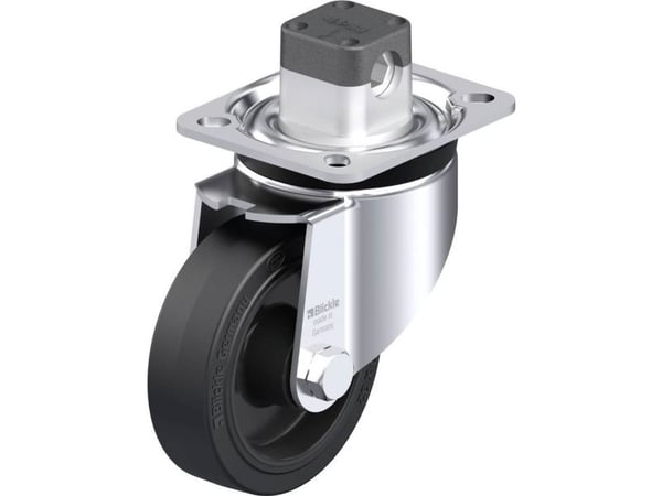 Blickle 850936 LK-POEV 100XR-1-CS11 styrhjul i stål, hjuldiameter 100 mm, bärförmåga (max.) 200 kg, 1 st