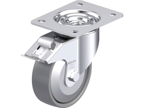 Blickle 946800 LK-PO 125KA-3-FI-ELS-FA styrehjul i stål hjuldiameter 125 mm bæreevne maks. 300 kg 1 stk