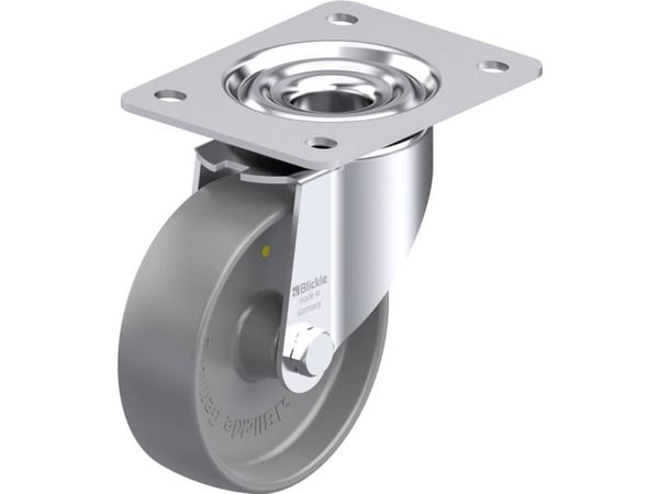 Blickle 656454 LK-PO 125G-3-ELS Teräksinen kääntöpyörä Pyörän halkaisija: 125 mm Kantavuus (max.): 300 kg 1 kpl
