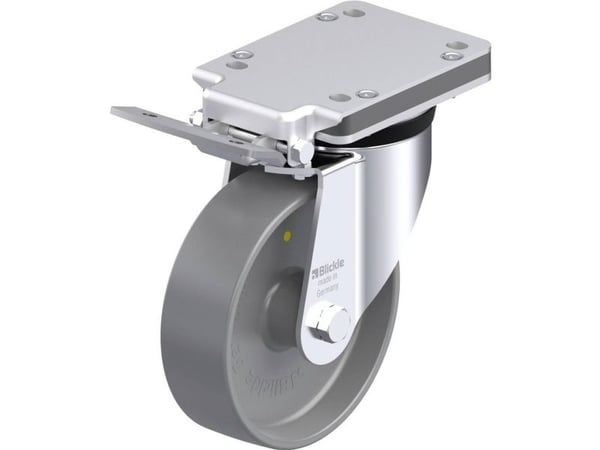 Blickle 936952 LK-PO 160G-IS-ELS styrehjul i stål hjuldiameter 160 mm bæreevne (maks.) 450 kg 1 stk