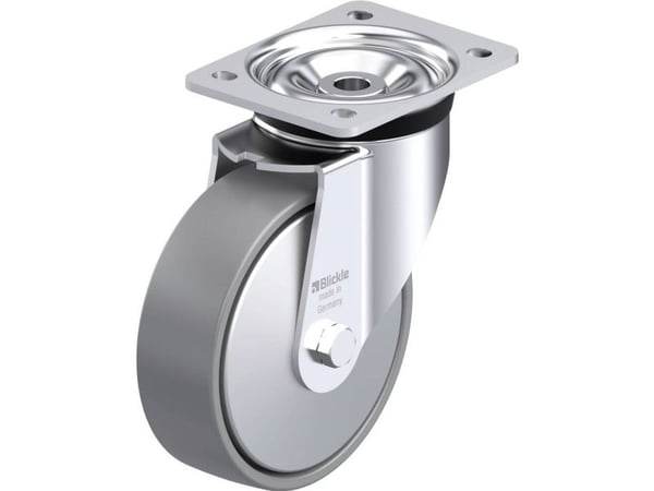 Blickle 946812 LK-PO 160K-ELS-FA styrhjul i stål hjuldiameter 160 mm bärförmåga (max.) 450 kg 1 st