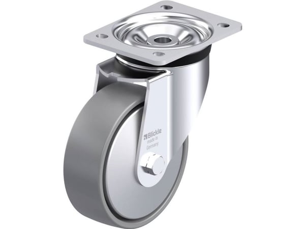 Blickle 946805 LK-PO 150K-ELS-FA Teräksinen kääntöpyörä Pyörän halkaisija: 150 mm Kantavuus (max.): 400 kg 1 kpl