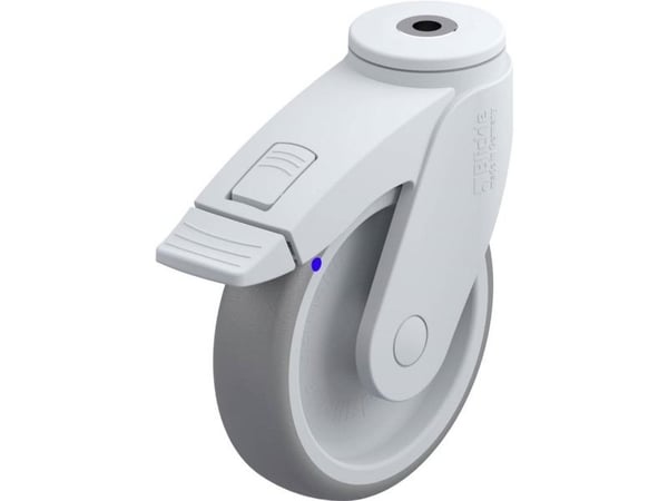 Blickle 951187 LKFGX-TPA 126G-11-FI styrehjul i plast, hjuldiameter 125 mm, bæreevne (maks.) 110 kg, 1 stk
