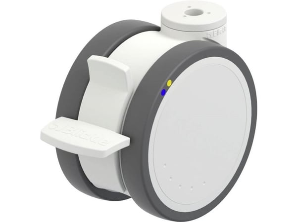 Blickle 872907 LKDX-PATH 125XK-FI-ELS dobbelthjul i plast, hjuldiameter 125 mm, lasteevne (maks.) 125 kg, 1 stk