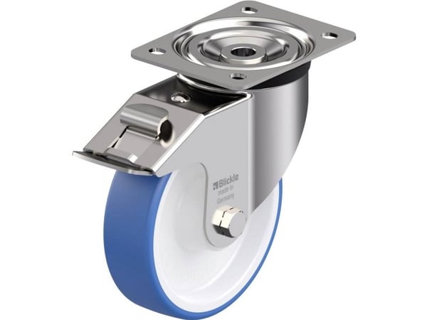Blickle 937276 LX-POTHS 160XR-FI Ohjauspyörä ruostumatonta terästä Pyörän halkaisija: 160 mm Kantavuus (max.): 400 kg 1 kpl
