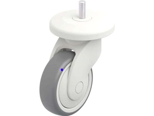 Blickle 849334 LWKX-TPA 101XKF-11-AMWX100 styrehjul i plast, hjuldiameter 100 mm, bæreevne (maks.) 100 kg, 1 stk