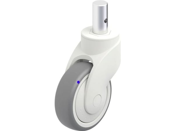 Blickle 744793 LWKX-TPA 101XKF-ZAX55 styrehjul i plast, hjuldiameter 100 mm, bæreevne (maks.) 100 kg, 1 stk