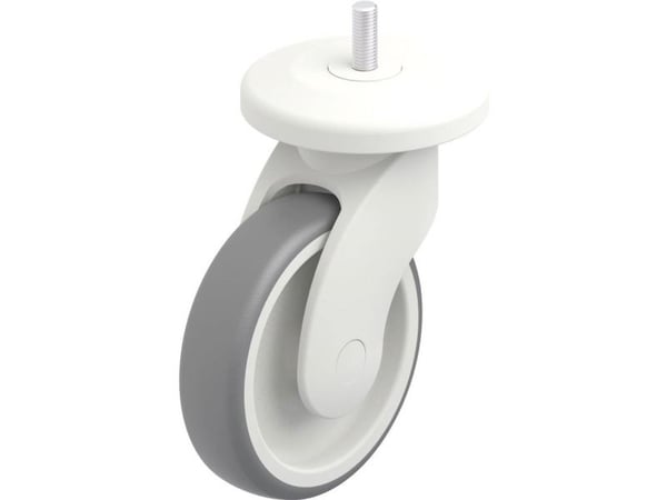 Blickle 849187 LWK-TPA 126G-11-AMW100 styrhjul i plast, hjuldiameter 125 mm, bärförmåga (max) 110 kg, 1 st