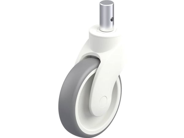Blickle 740500 LWK-TPA 126G-ZA55 Muovinen kääntöpyörä Pyörän halkaisija: 125 mm Kantavuus (max.): 110 kg 1 kpl