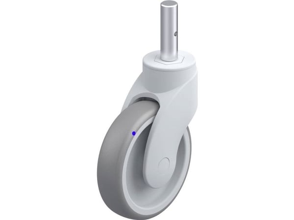 Blickle 751717 LWGX-TPA 126G-ZAX51 styrehjul i plast hjuldiameter 125 mm bæreevne (maks.) 110 kg 1 stk