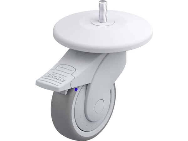 Blickle 849684 LWGX-TPA 101XKF-11-FI-AMGX125 styrehjul i plast hjuldiameter 100 mm bæreevne (maks.) 100 kg 1 stk