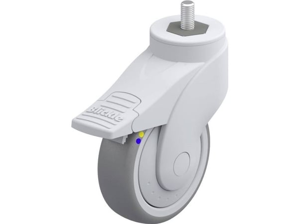 Blickle 849659 LWGXE-TPA 101XKF-FI-ELS-GSX10 styrehjul i plast 100 mm 70 kg 1 stk