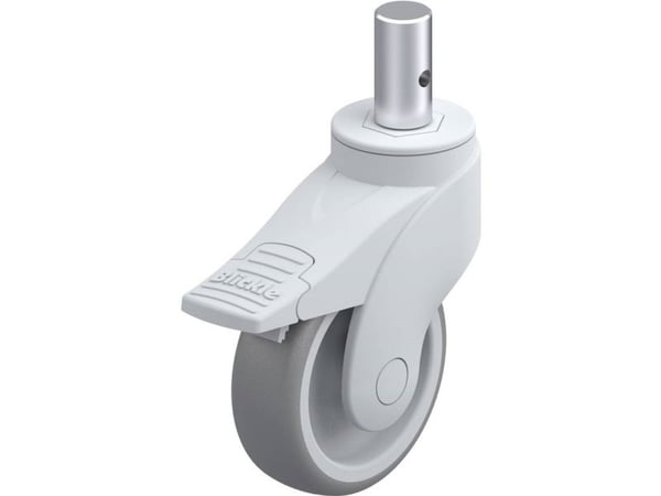 Blickle 751280 LWG-TPA 101G-FI-ZA55 styrhjul i plast, hjuldiameter 100 mm, bärförmåga (max) 100 kg - 1 st