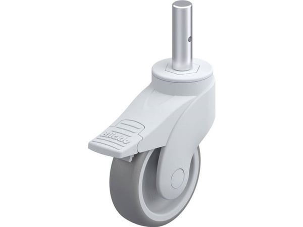 Blickle 751279 LWG-TPA 101G-FI-ZA51 styrehjul i plast, hjuldiameter 100 mm, bæreevne (maks.) 100 kg 1 stk