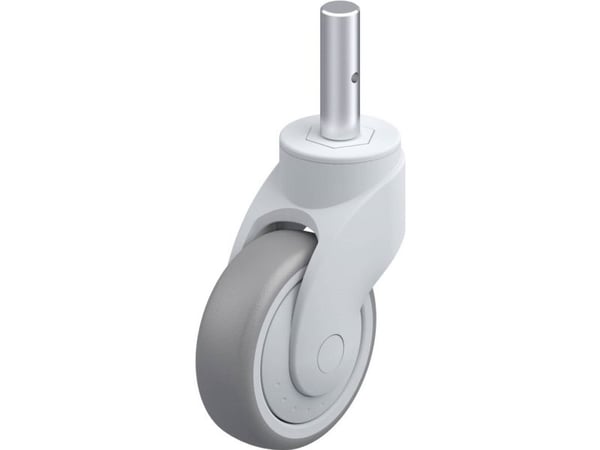 Blickle 751330 LWG-TPA 101KF-ZA51 styrhjul i plast, hjuldiameter 100 mm, bärförmåga (max) 100 kg, 1 st