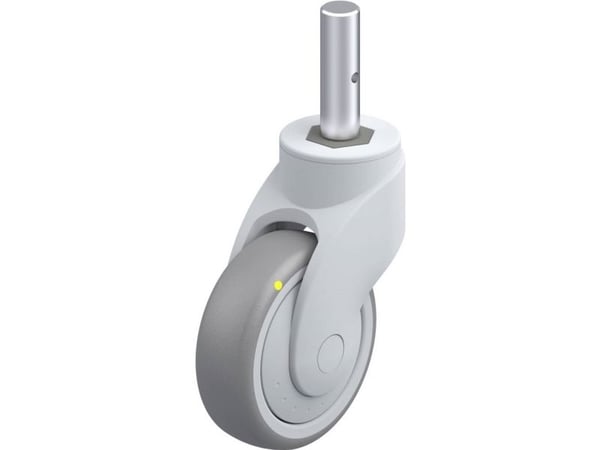 Blickle 751537 LWGE-TPA 101KF-ELS-ZA51 styrehjul i plast hjuldiameter 100 mm, bæreevne (maks.) 70 kg 1 stk