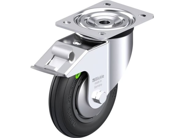 Blickle 849944 L-VWPP 160R-FI-FA Teräksinen kääntöpyörä Pyörän halkaisija: 160 mm Kantavuus (max.): 70 kg 1 kpl