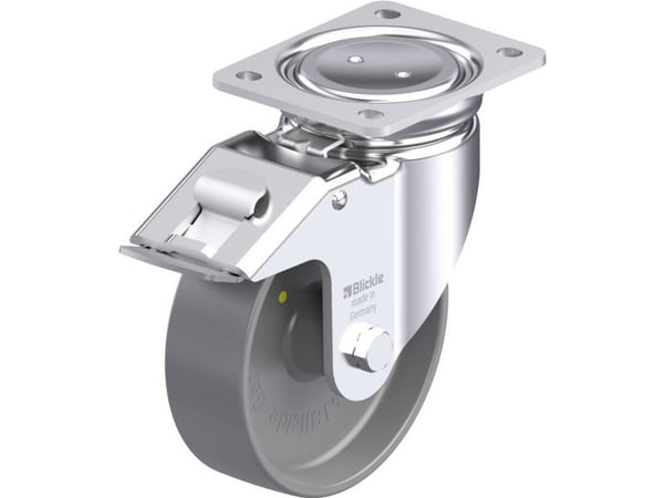 Blickle 936964 LUH-PO 160G-FI-ELS Teräksinen kääntöpyörä Pyörän halkaisija: 160 mm Kantavuus (max.): 450 kg 1 kpl