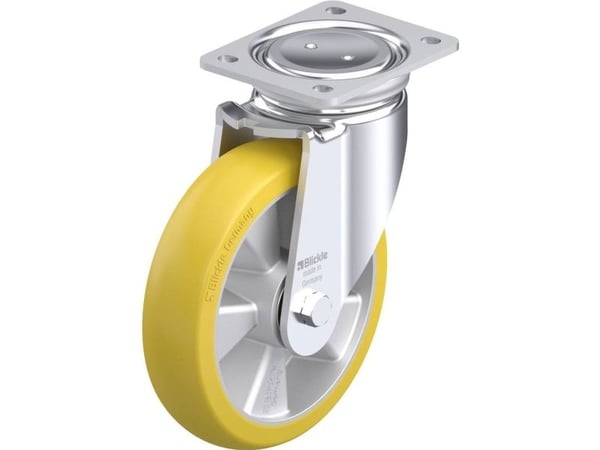 Blickle 886072 LUH-ALTH 200K-CO styrhjul i stål – hjuldiameter 200 mm – bärförmåga (max) 800 kg – 1 st