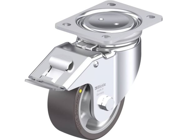Blickle 936507 LUH-ALST 127K-FI-AS styrrulle i stål, hjuldiameter 125 mm, bärförmåga (max) 450 kg, 1 st
