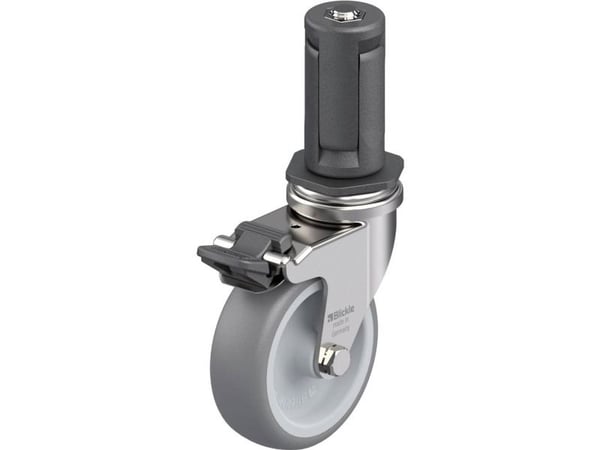 Blickle 849626 LRXA-TPA 75G-FI-EXR04 Kääntyvä laitepyörä ruostumatonta terästä Pyörän halkaisija: 75 mm Kantavuus (max.): 75 kg 1 kpl