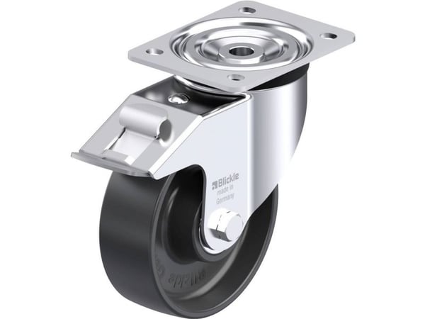 Blickle 952312 L-PP 150K-FI Teräksinen kääntöpyörä Pyörän halkaisija: 150 mm Kantavuus (max.): 300 kg 1 kpl