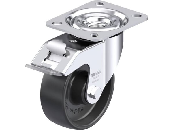 Blickle 2469 L-PP 100R-FI styrehjul i stål 100 mm 160 kg (1 stk)