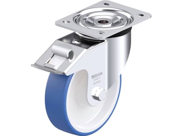 Blickle 948113 L-POTHS 160XR-FI styrhjul i stål - hjuldiameter 160 mm, bärförmåga (max) 400 kg, 1 st