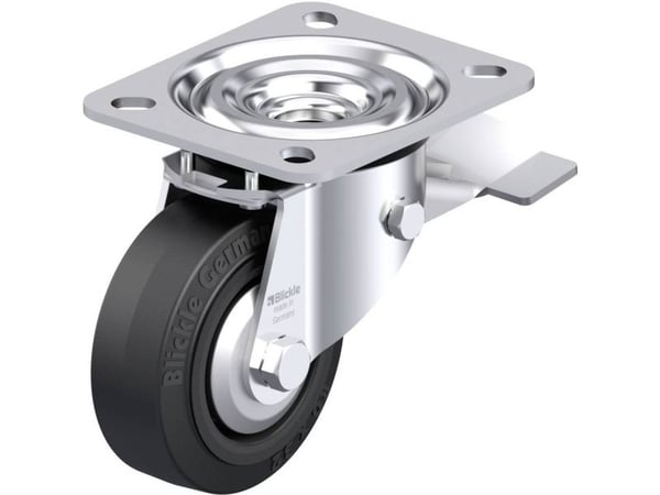 Blickle 850442 L-POEV 80G-ST-FA Teräksiset kääntyvät pyörät Pyörän halkaisija: 80 mm Kantavuus (max): 140 kg 1 kpl 1 kpl