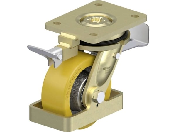 Styrhjul Blickle 939521 LS-GTH 127K-ST-RI4-FS för tung last, hjuldiameter 125 mm, bärförmåga (max) 700 kg, 1 st Styrhjul Blickle 939521 LS-GTH 127K-ST-RI4-FS för tung last, hjuldiameter 125 mm, bärförmåga (max) 700 kg, 1 st
