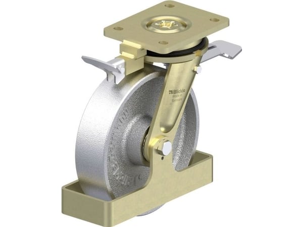 Blickle 902398 LS-G 200K-ST-RI4-FS styrehjul for tung last hjuldiameter 200 mm bæreevne maks. 1100 kg 1 stk