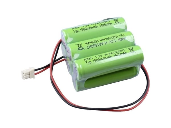 Mexcel NS1500AAHT batteripakke, celler: 6 batteristørrelse R6 (AA), tåler høy temperatur, NiMH 7,2 V 1500