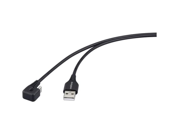 Renkforce RF-6721078, 1 m, USB C, USB C, USB 2.0, 0,48 Gbit/sek, Sort