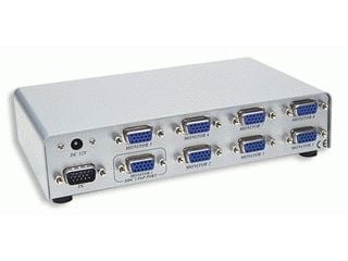 VGA-splitter 1x8 skjermer 1600x1280 150MHz