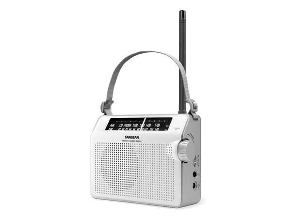 Sangean-PR-D6 - Personlig radio - 1 Watt - vit