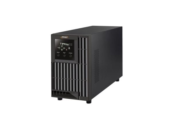 Infosec E4 Value 2000, Taajuuden kaksoismuunnos (verkossa), 2 kVA, Pure sine, 100 V, 240 V, 40/70 Hz